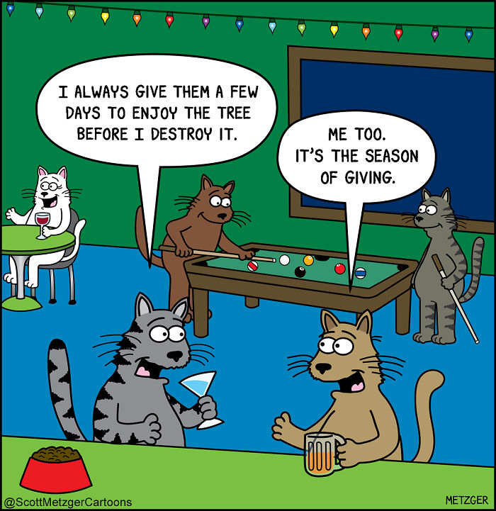 Wait Till You See These Hilarious Cat vs. Dog Comics!