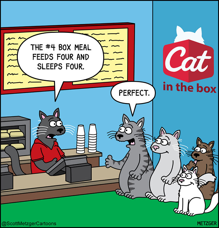 Wait Till You See These Hilarious Cat vs. Dog Comics!