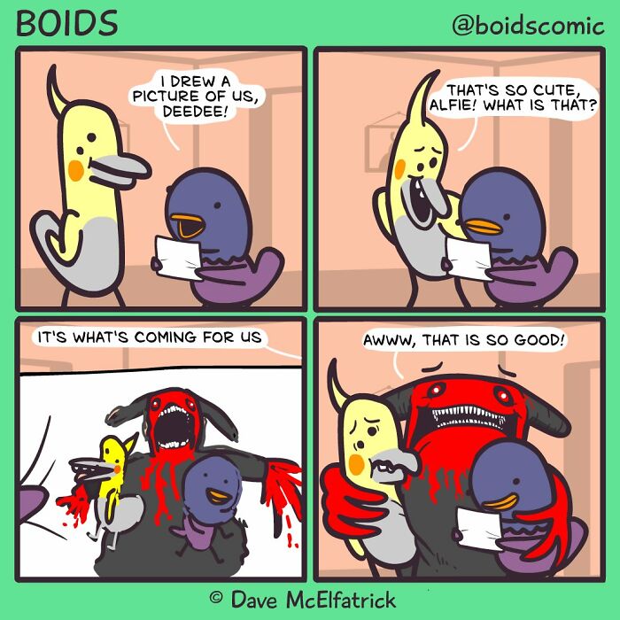 Meet Dave McElfatrick: The Master of Darkly Funny Cartoons That Sneak Up on You