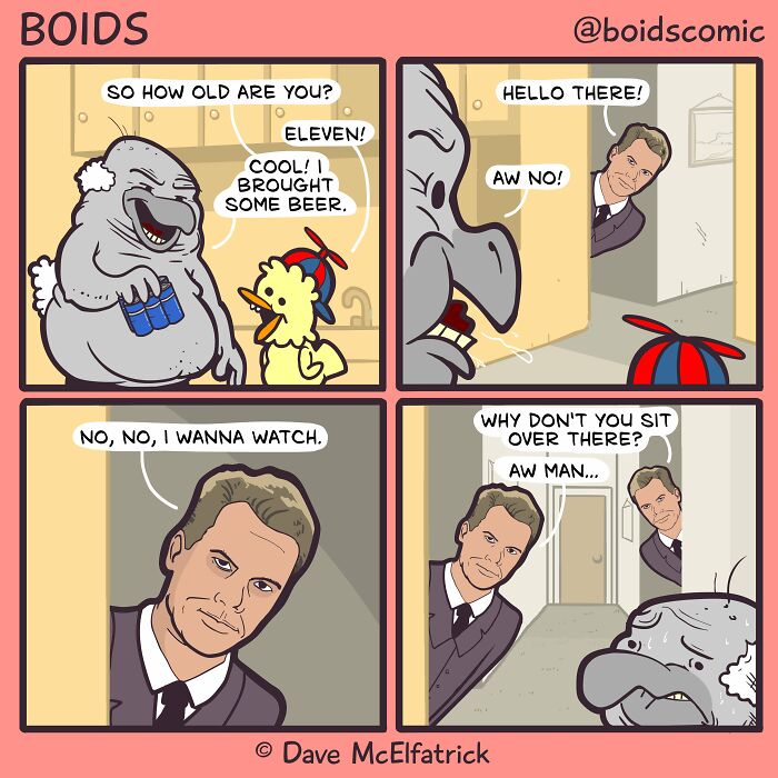 Meet Dave McElfatrick: The Master of Darkly Funny Cartoons That Sneak Up on You