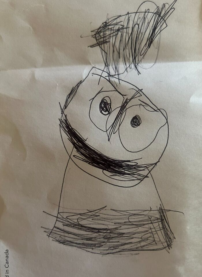 4-Year-Old Drew Me, and Honestly, I Love It!