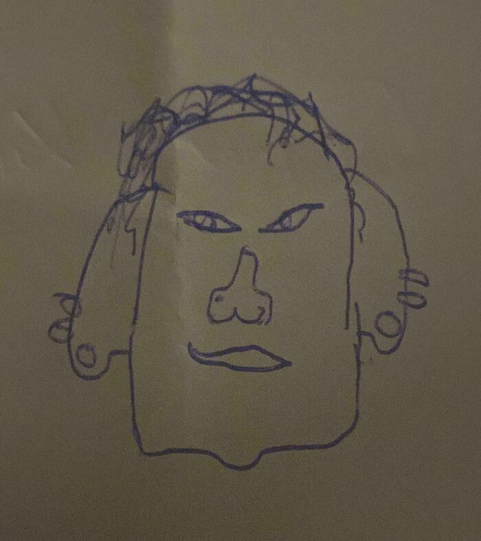 She Tried to Draw Me at Age 10. Spoiler: It’s Hilariously Accurate