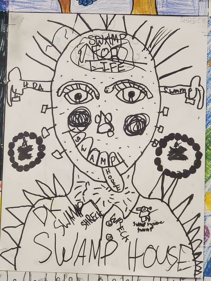 Wall of Fame: 4th Graders' Self-Portraits Put Us All to Shame