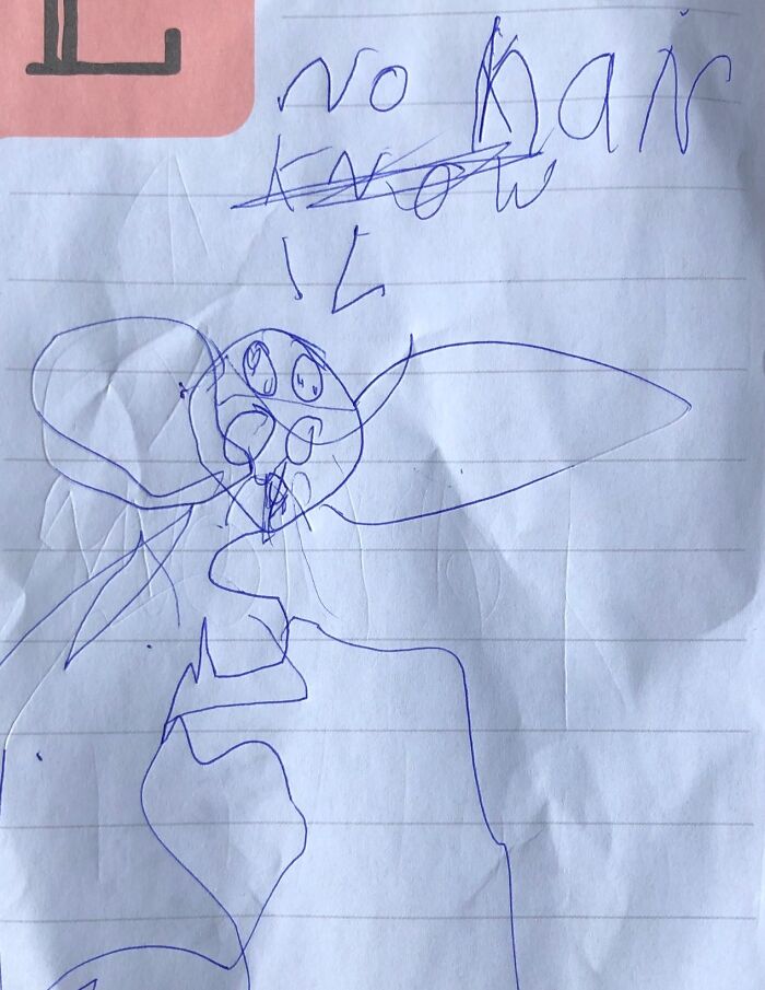 Friend's Kid Drew Me (And Let's Just Say It's Honest)