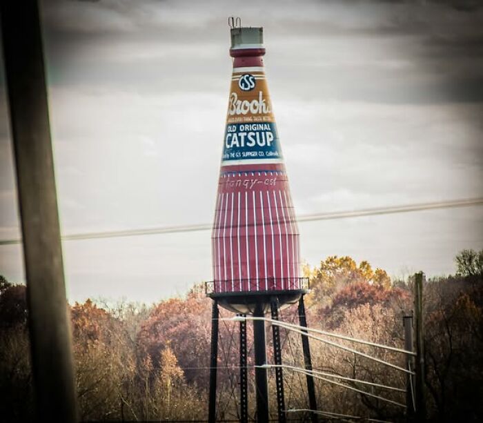 Pass The Ketchup? Giant Ketchup Bottle Champs in Collinsville, Illinois