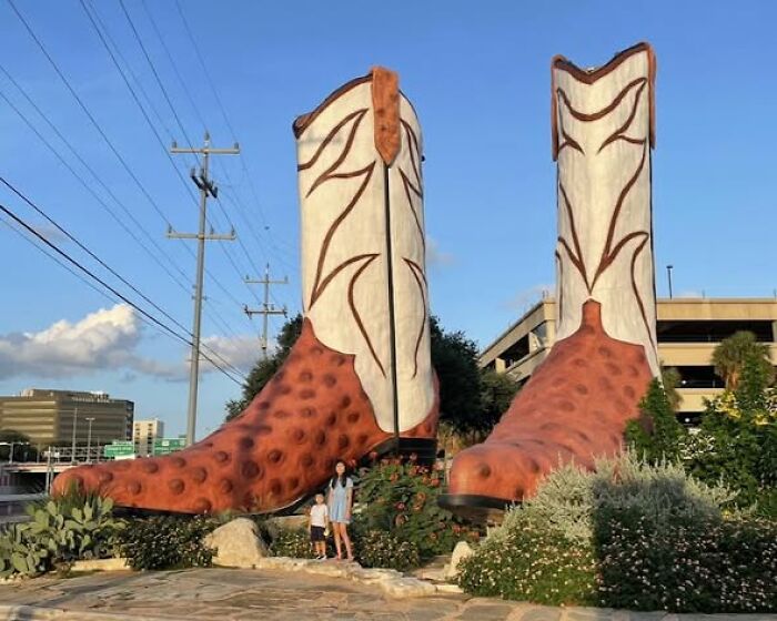 Wait, People Actually Made These Giant Roadside Weirdos?!
