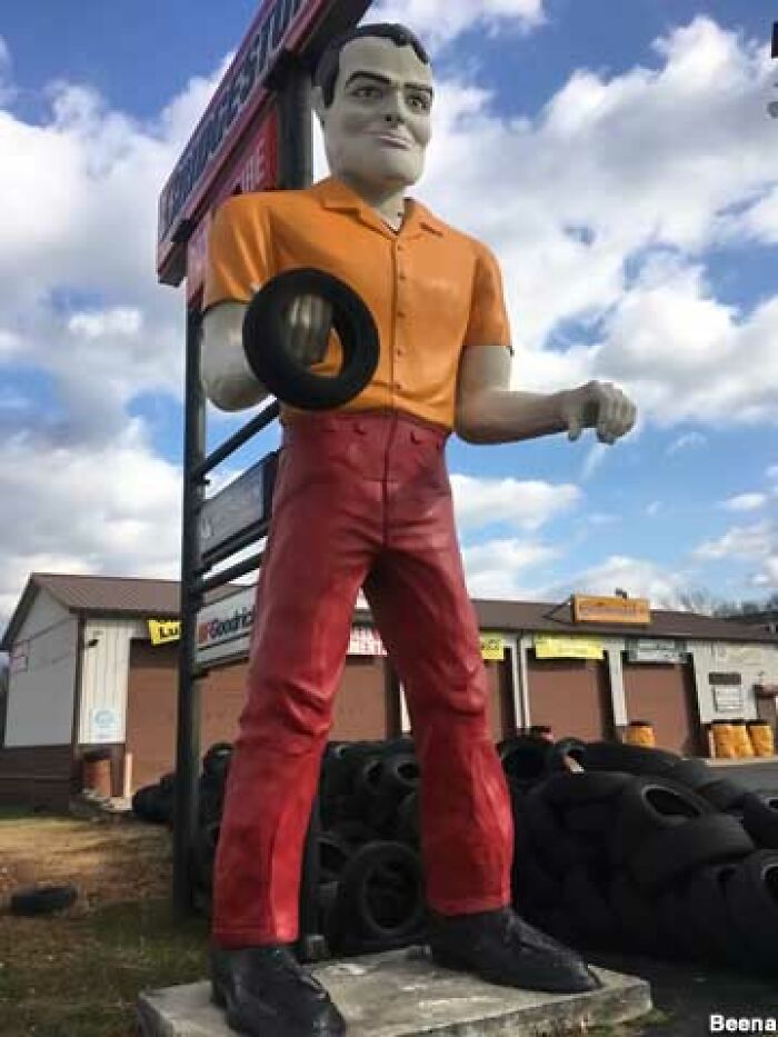 Wait, People Actually Made These Giant Roadside Weirdos?!