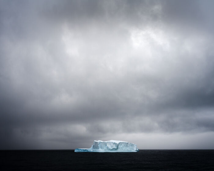 "Solitude" — Antarctica's White Wonderland