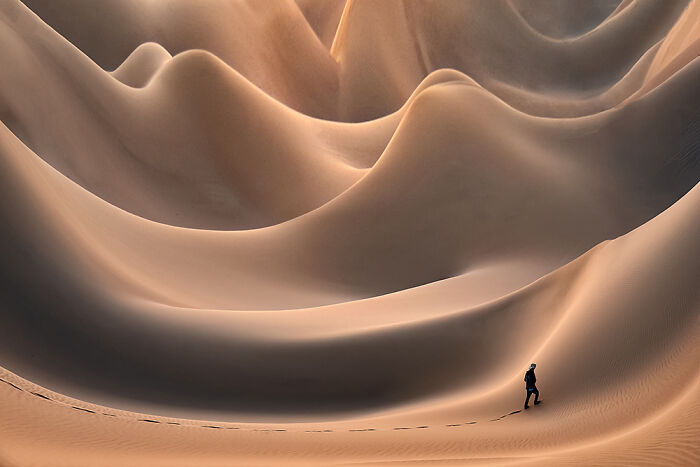 "Peak Of Light" — Dramatic Desert Dunes