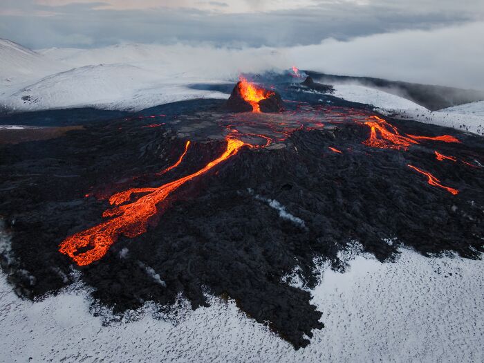 "The Breath Of Creation" — Volcanoes On Fire