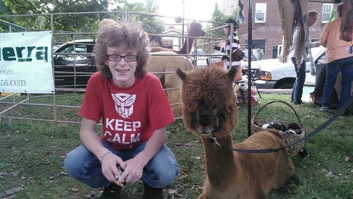 Photo I Hate, But With My Pet Twin