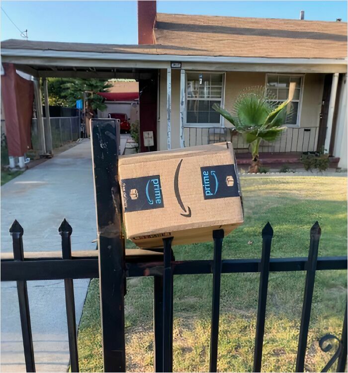Package Dropped Near ‘Front Porch’… Anyone Can Grab It!