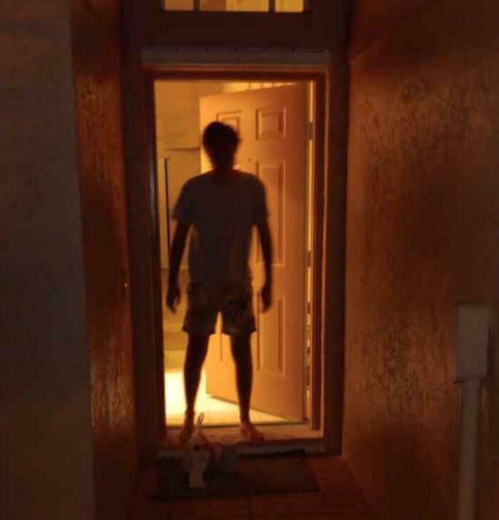 DoorDash Snapped a Pic Just as I Opened the Door!