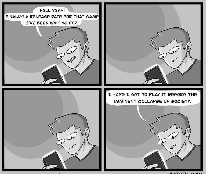 Whoa, Gryzlock's Back With 20 Comics That Are Weird, Dark, and Hilarious!