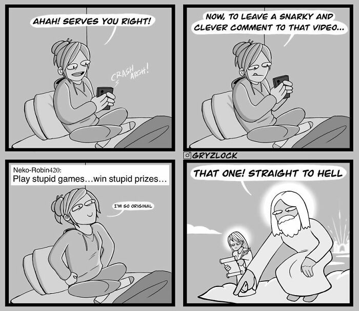 Whoa, Gryzlock's Back With 20 Comics That Are Weird, Dark, and Hilarious!