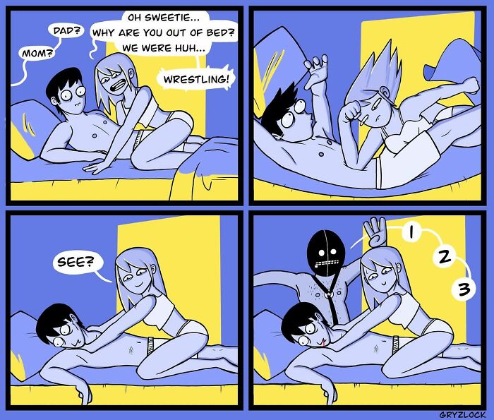 Whoa, Gryzlock's Back With 20 Comics That Are Weird, Dark, and Hilarious!