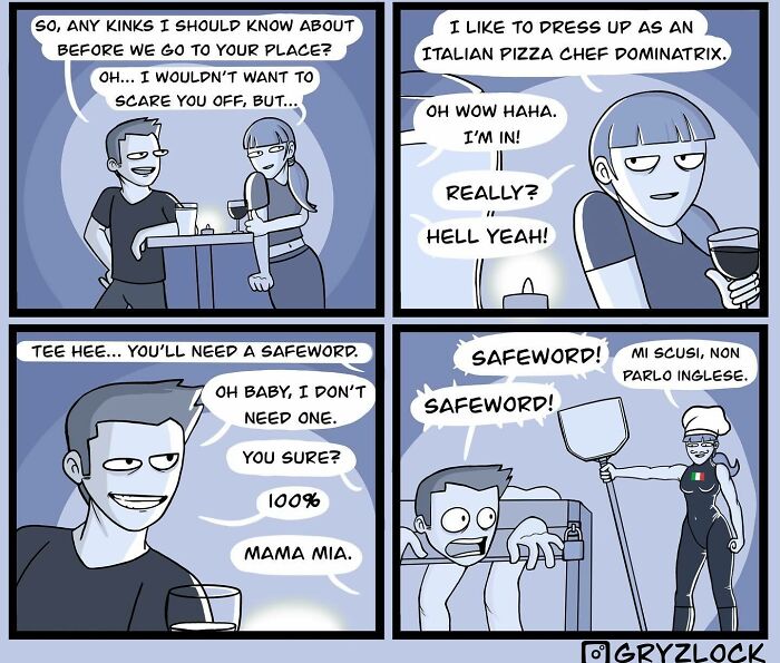 Whoa, Gryzlock's Back With 20 Comics That Are Weird, Dark, and Hilarious!