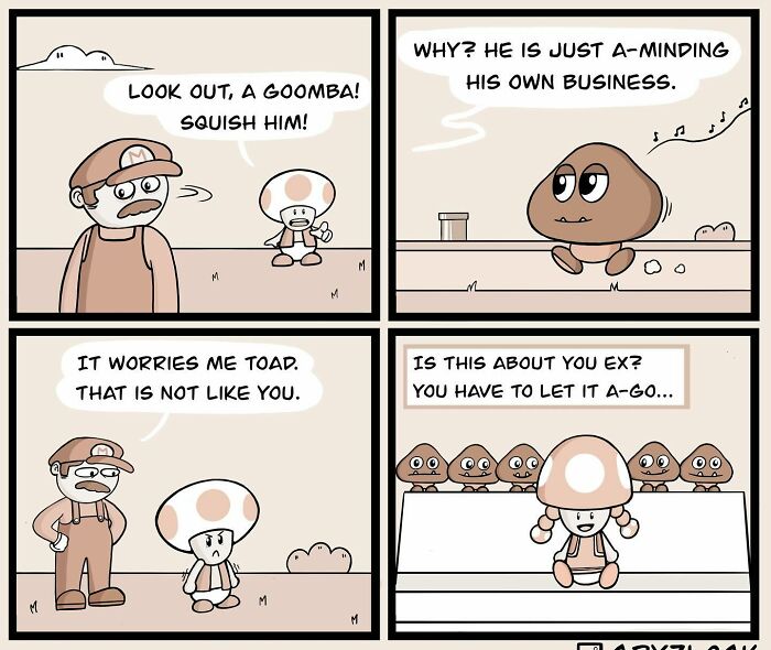 Whoa, Gryzlock's Back With 20 Comics That Are Weird, Dark, and Hilarious!