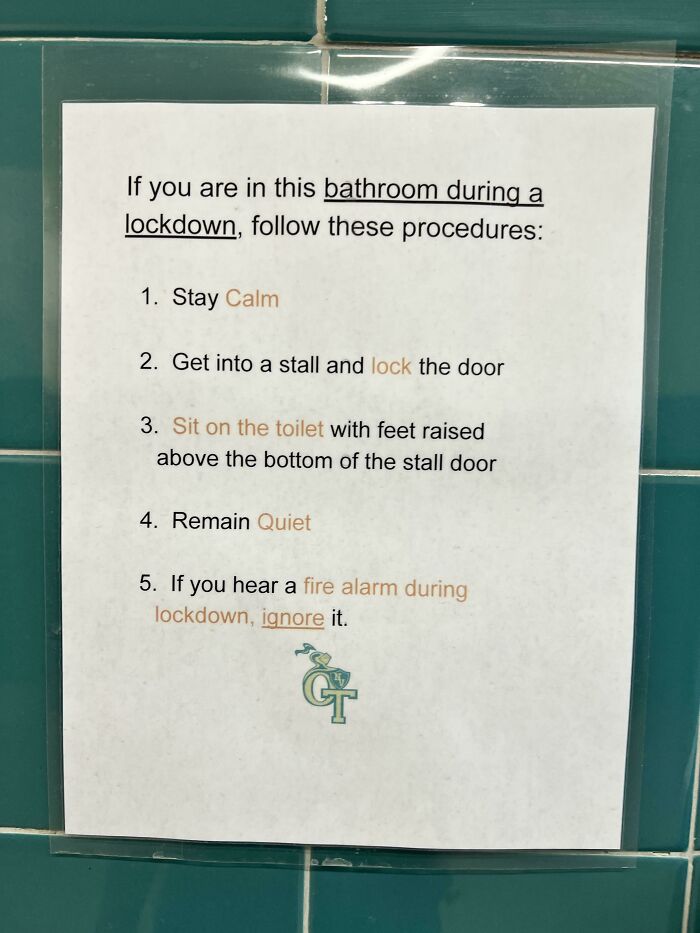 Inside The Boys’ Bathroom At School? This Sign Exists.