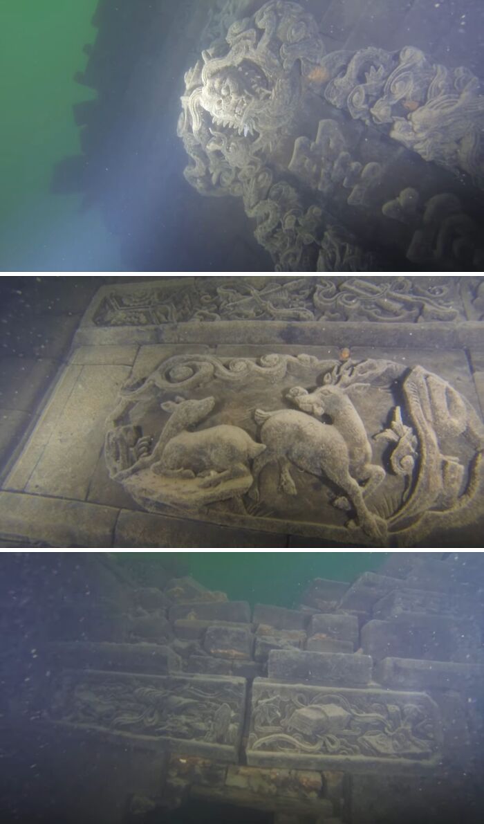 Scuba Dive in China’s Underwater Lost City: Shi Cheng