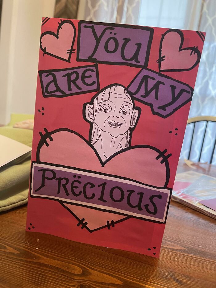 I Made My Boyfriend A Valentine’s Card That’s Equal Parts Cute And Funny