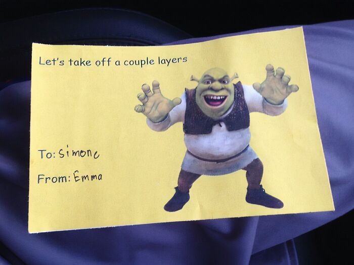 My Little Sister Showed Me The Funniest Valentine’s Card Ever