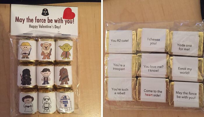 Valentine’s Star Wars Candies Because Why Not?