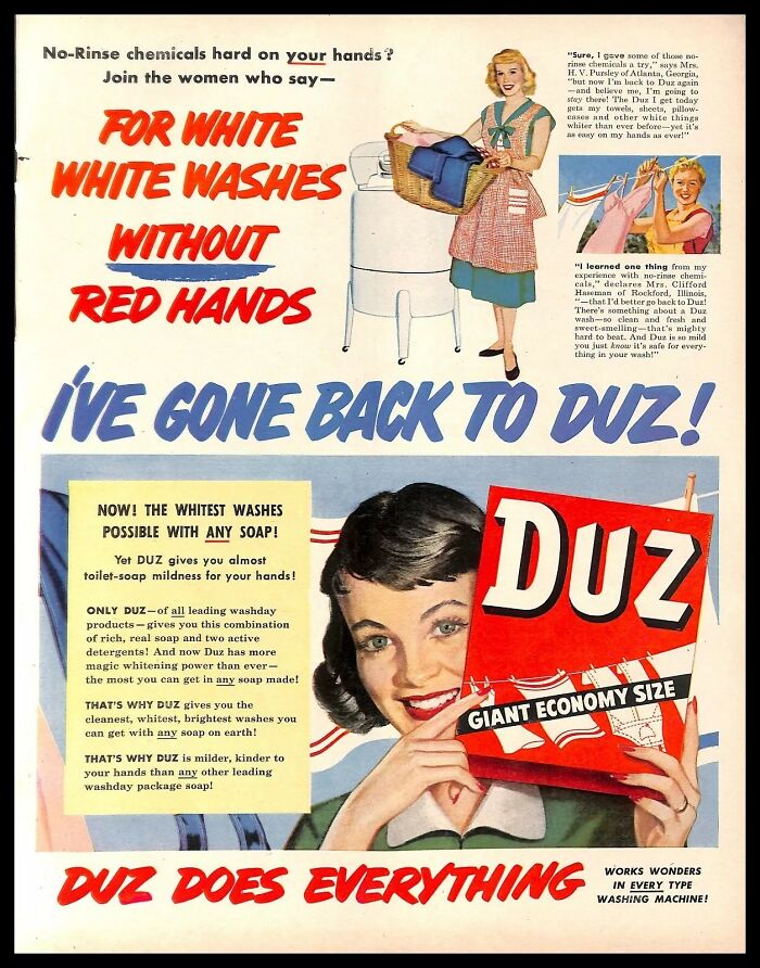 1952 Laundry Detergent That Promised Clean & Fresh