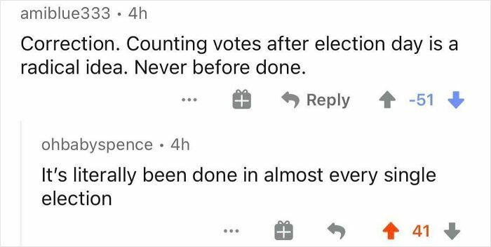"Counting Votes After Election Day Has Never Been Done Before" – Newsflash, It Has