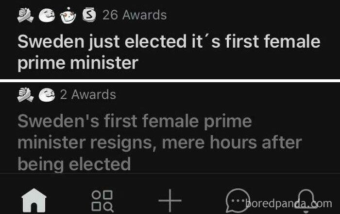 Sweden’s First Female Prime Minister... Spoiler: Not Quite