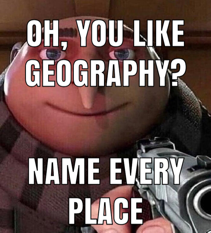 Fake Geography Experts Everywhere