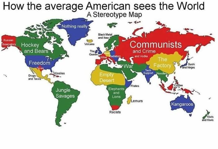 A Very American Map