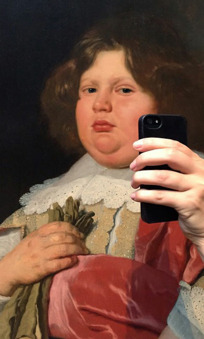 Wait, They Made Classic Portraits Look Like Selfies?! Yep, And They’re Hilarious