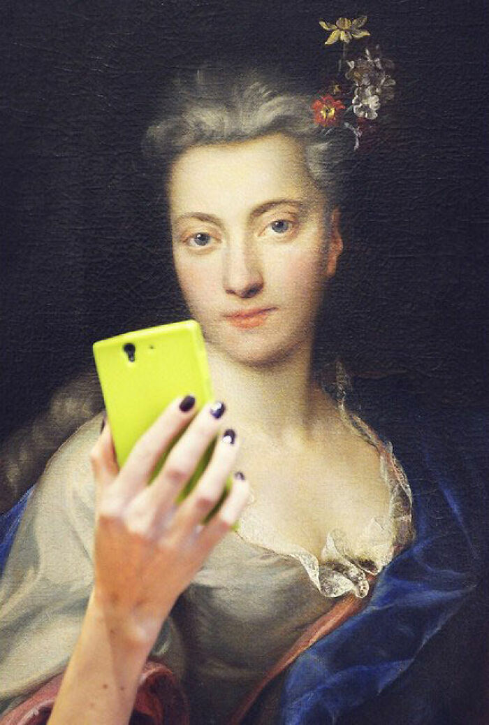 Wait, They Made Classic Portraits Look Like Selfies?! Yep, And They’re Hilarious