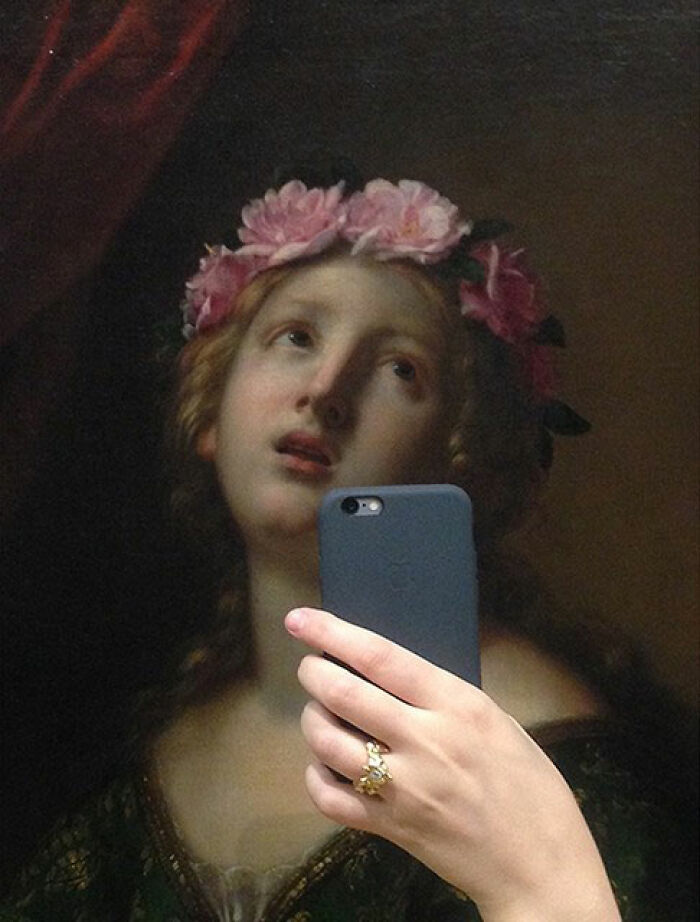 Wait, They Made Classic Portraits Look Like Selfies?! Yep, And They’re Hilarious