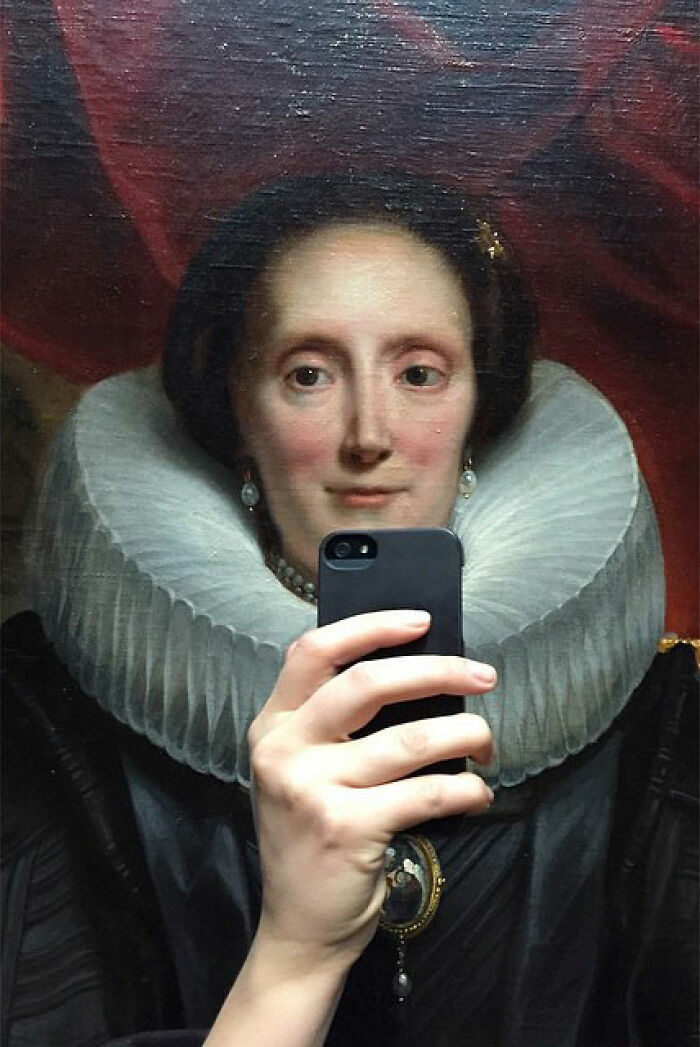 Wait, They Made Classic Portraits Look Like Selfies?! Yep, And They’re Hilarious
