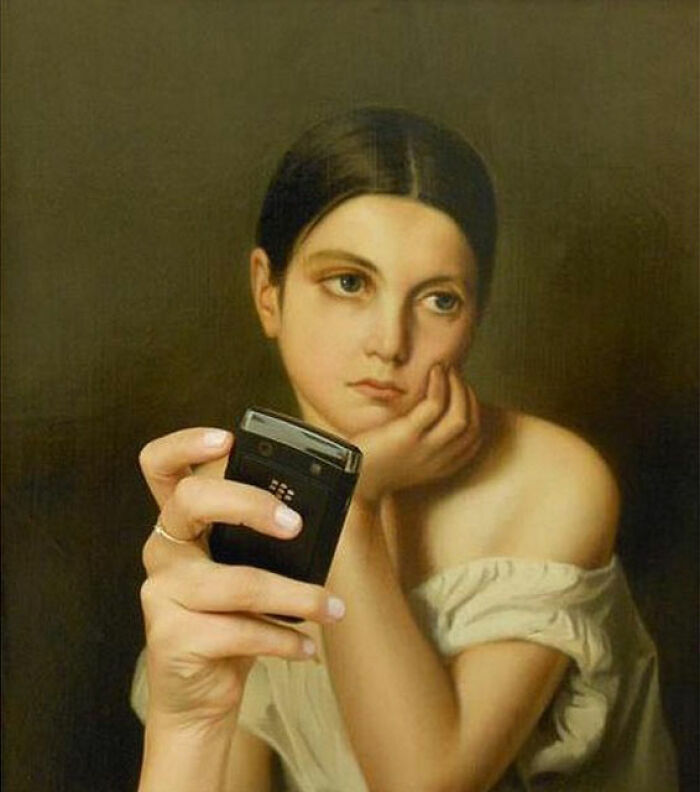 Wait, They Made Classic Portraits Look Like Selfies?! Yep, And They’re Hilarious