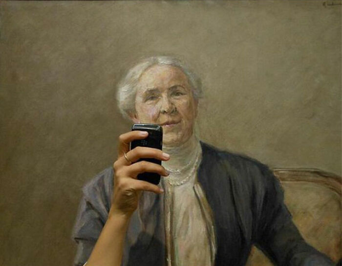 Wait, They Made Classic Portraits Look Like Selfies?! Yep, And They’re Hilarious