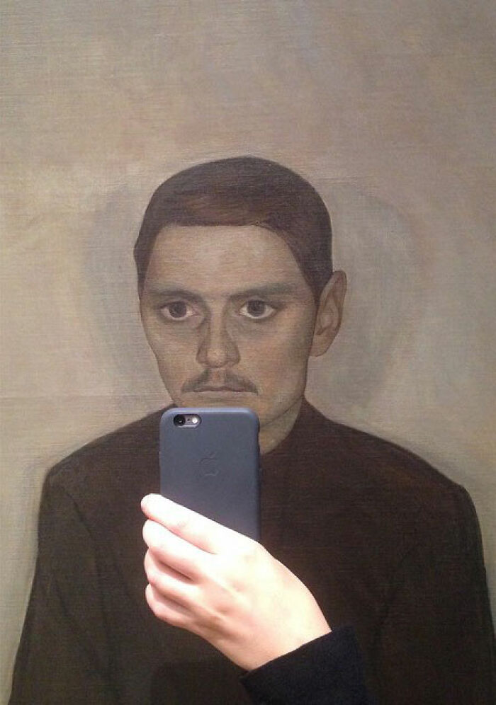 Wait, They Made Classic Portraits Look Like Selfies?! Yep, And They’re Hilarious