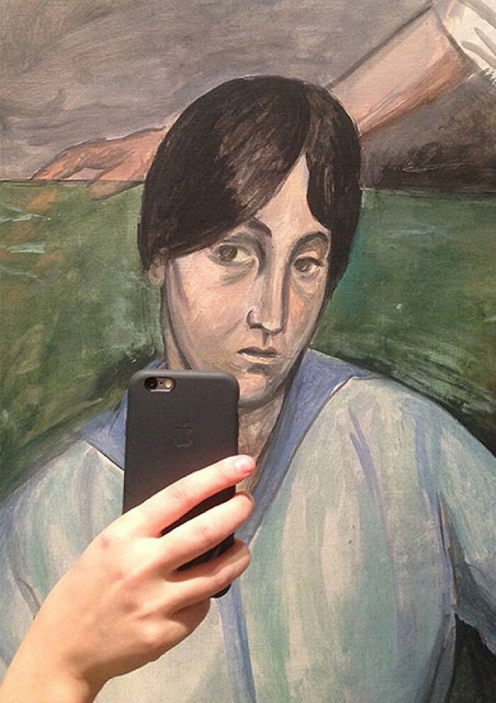 Wait, They Made Classic Portraits Look Like Selfies?! Yep, And They’re Hilarious