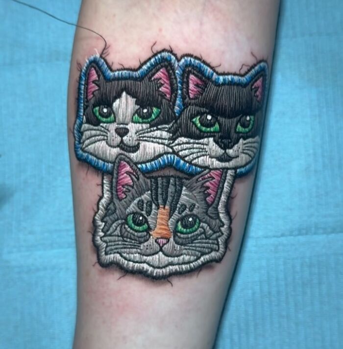 Wait, This Tattoo Artist Makes Ink Look Like Real Embroidery?!