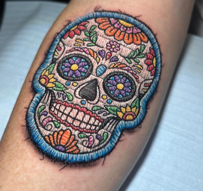 Wait, This Tattoo Artist Makes Ink Look Like Real Embroidery?!