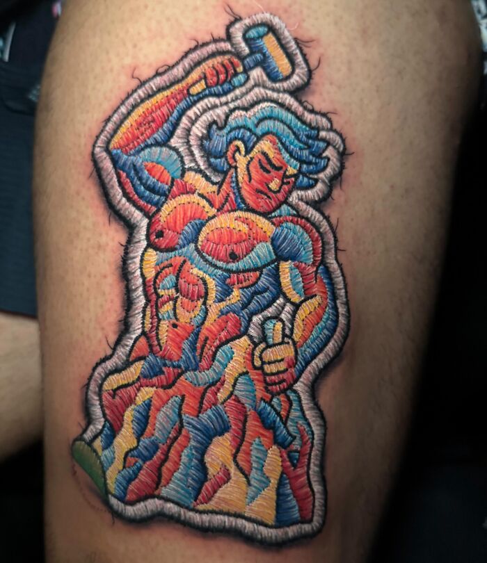 Wait, This Tattoo Artist Makes Ink Look Like Real Embroidery?!