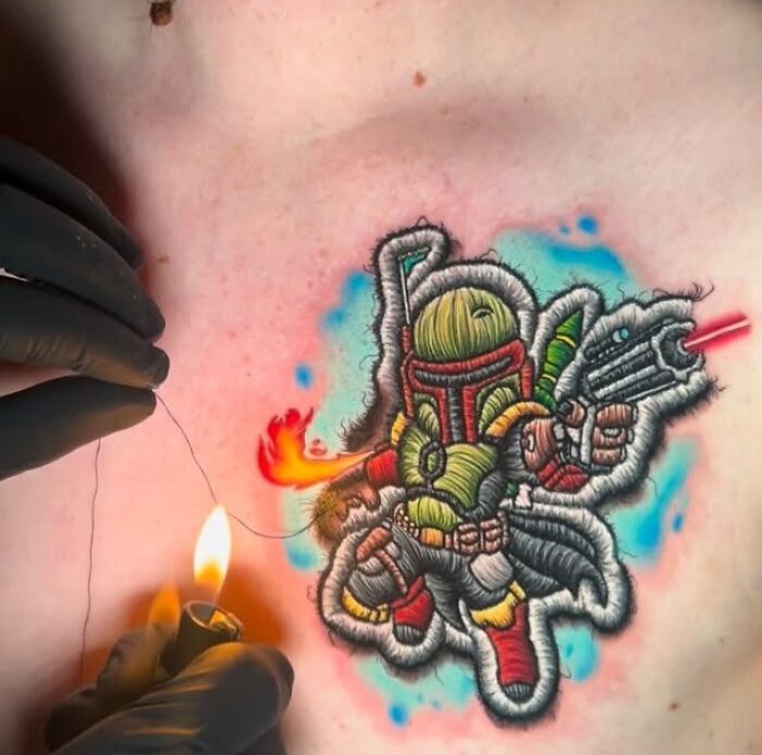 Wait, This Tattoo Artist Makes Ink Look Like Real Embroidery?!