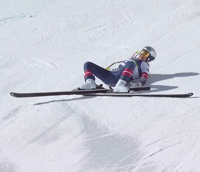 Lindsey Vonn's Scary Crash But No Regrets
