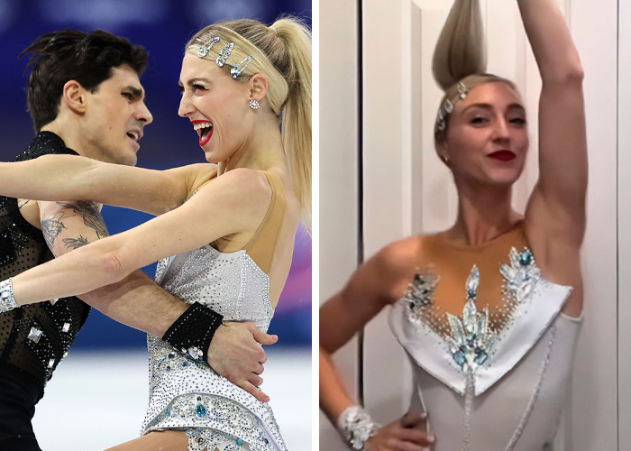 Ice Skater's Costume Disaster...Saved Like a Pro!