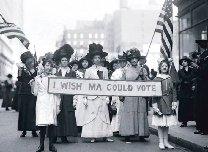 Women Marching for Votes — Taking No Crap Since 1913