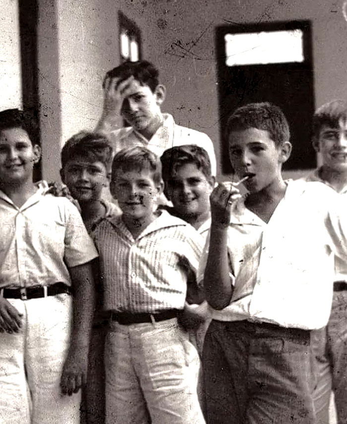 Guess Who? Fidel Castro as a Kid with a Lollipop, 1937