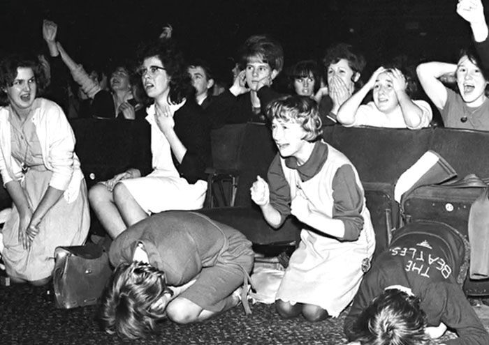 Girls Going Gaga for The Beatles, Plymouth 1963