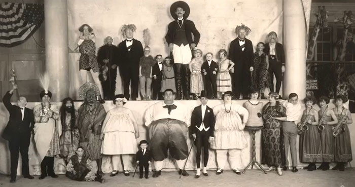 Big Top Legends: Circus Performers Strike a Pose in 1924